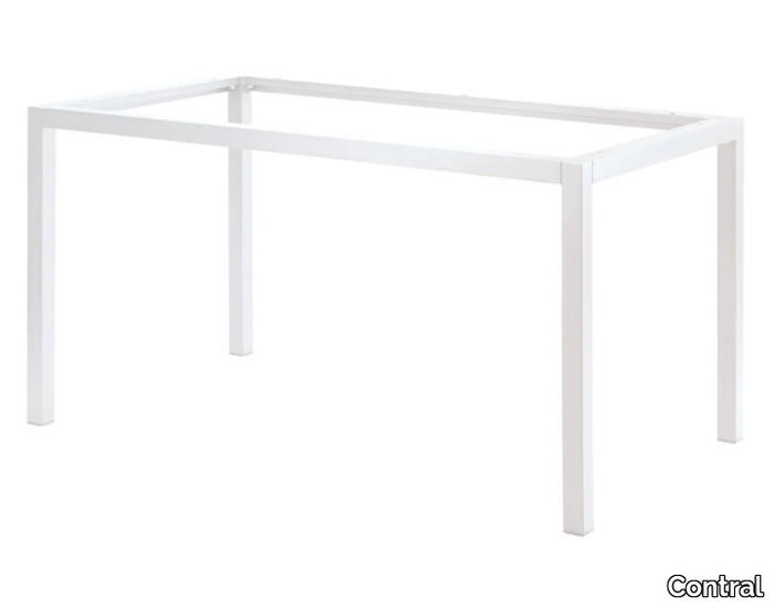 MDT - Powder coated aluminium table base _ Contral