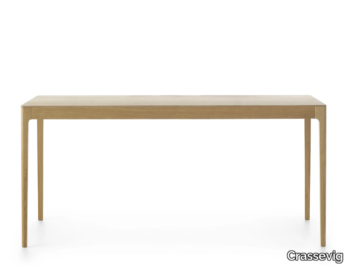 ESSE ET - Rectangular wooden table _ Crassevig