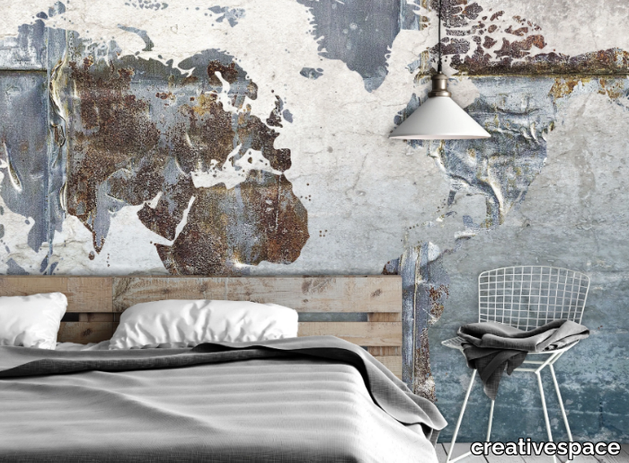 BIO-WORLD - Waterproof wallpaper with map _ creativespace