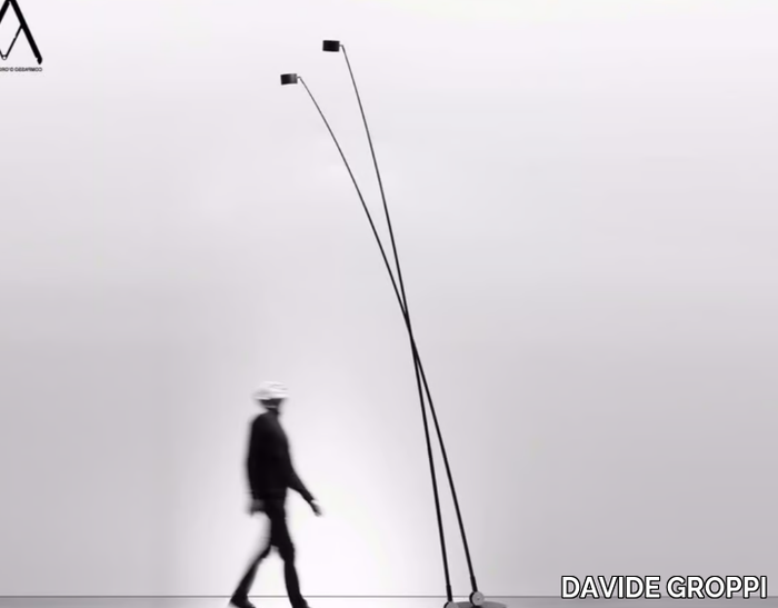 SAMPEI - LED adjustable floor lamp with dimmer _ DAVIDE GROPPI