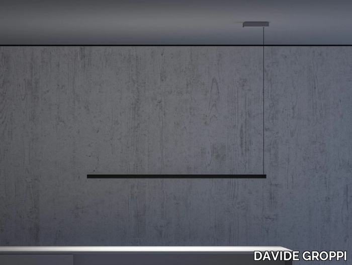 SOTTILE - LED metal pendant lamp _ DAVIDE GROPPI