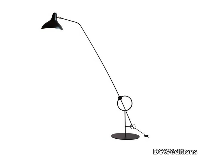 BS8 - Contemporary style adjustable steel floor lamp _ DCWéditions