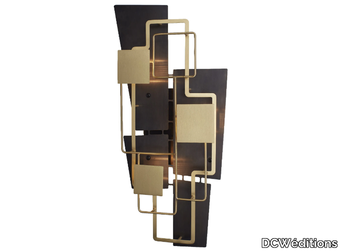 MAP 2 - LED brass wall light _ DCWéditions