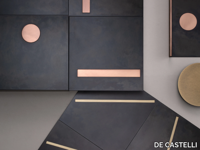 YOKO - Metal sheet module system for walls _ DE CASTELLI