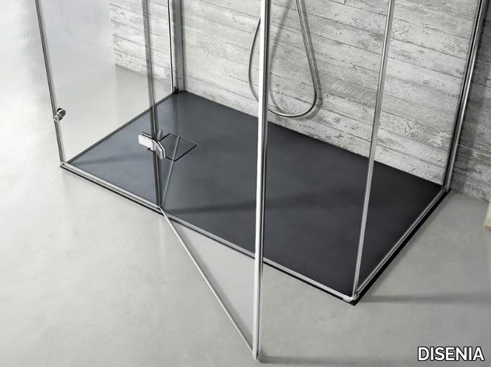 JOIN - Rectangular Technogel® shower tray _ DISENIA