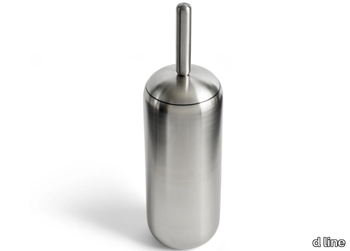 PEBBLE - Stainless steel toilet brush _ d line