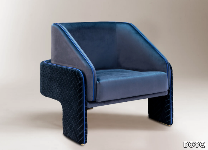 L'UNITÉ - Armchair with armrests _ DOOQ