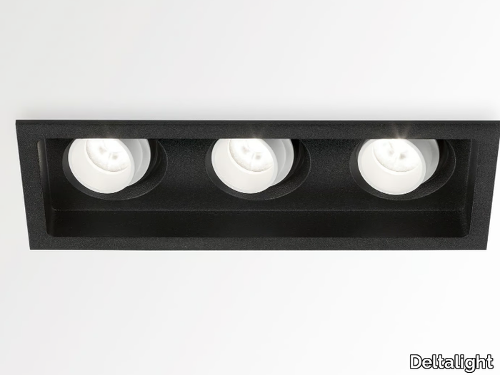 MICROGRID 3 - Recessed LED adjustable spotlight _ Deltalight