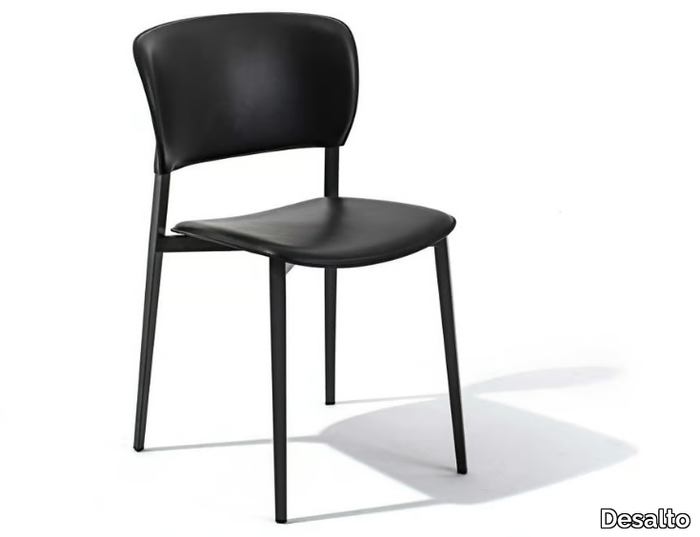 PLY - Stackable polypropylene chair open back _ Desalto