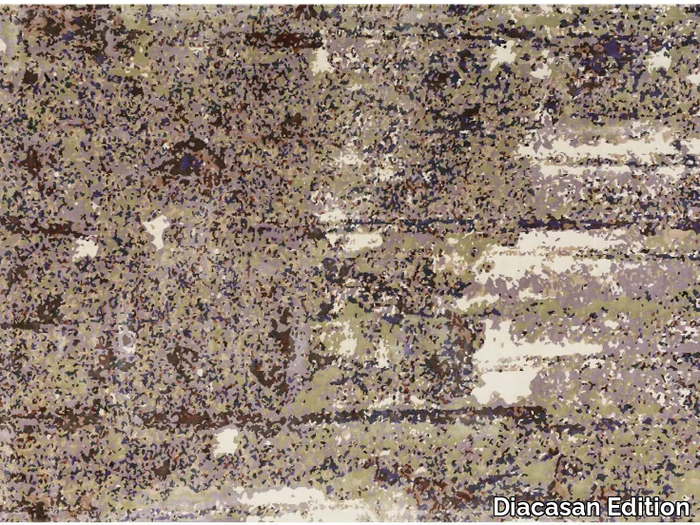 BRICKS - LICHEN - Rectangular handmade rug _ Diacasan Edition