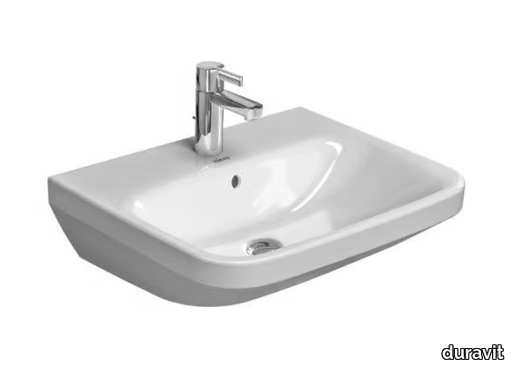 DURASTYLE - Pedestal ceramic washbasin _ Duravit