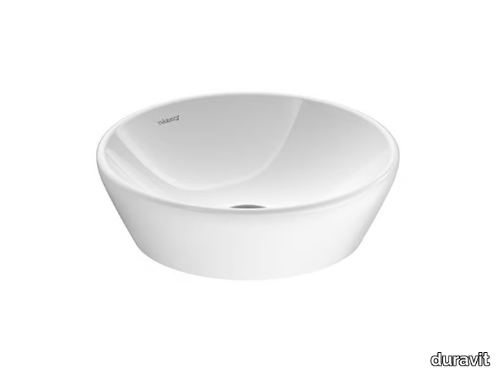 D-NEO - Countertop round ceramic washbasin _ Duravit