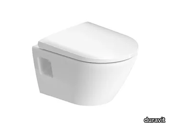 D-NEO - Compact wall-hung ceramic toilet _ Duravit