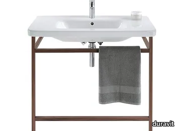 DURASTYLE - Walnut console sink _ Duravit