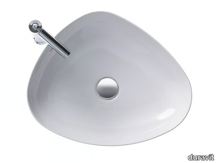 CAPE COD - Countertop DuraCeram® washbasin _ Duravit