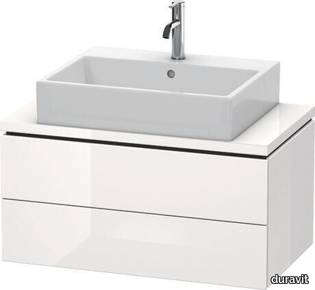 L-Cube Console vanity unit wall-mounted