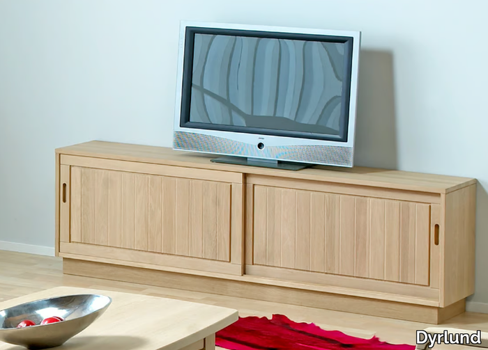 0179-3 - Wooden TV cabinet / sideboard _ Dyrlund