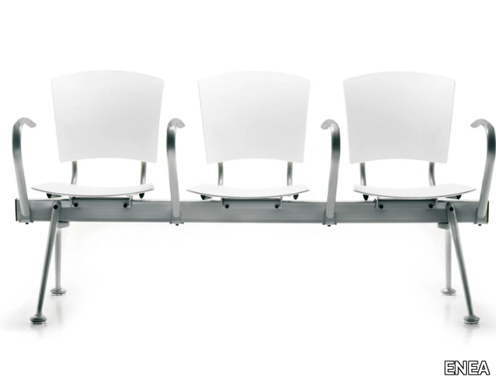 EINA - Beam seating with armrests _ ENEA