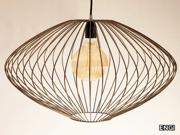 MINIMAL C - Steel pendant lamp _ ENGI