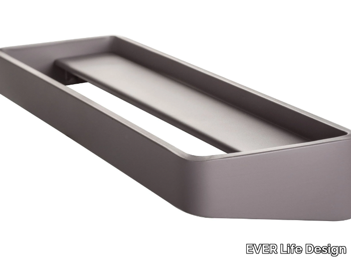 BRUNT - Powder coated steel towel rack / bathroom wall shelf _ EVER Life Design