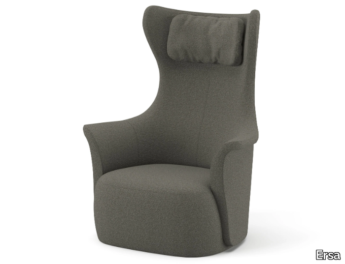 LA LUNA - Wing fabric armchair _ Ersa