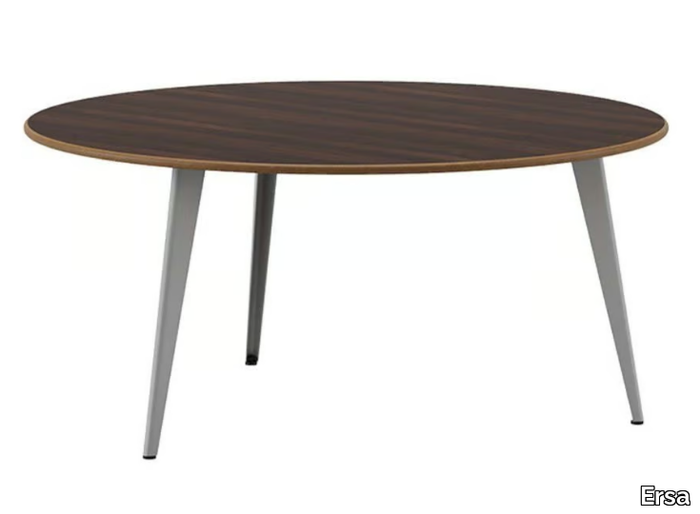 MIKADO - Low round wooden coffee table _ Ersa