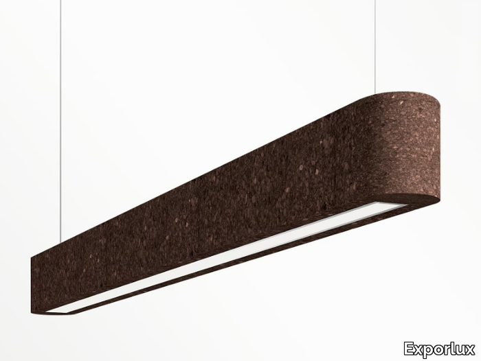 MAGIC SU - Acoustic LED cork pendant lamp _ Exporlux
