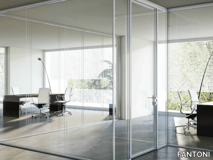 I-WALLSPACE - Glass movable wall _ FANTONI