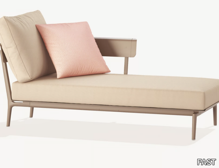 AIKANA - Upholstered fabric Garden daybed _ FAST