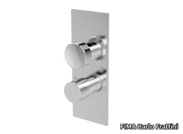 TEXTURE F5609X7 - Wall-mounted chromed brass remote control tap _ FIMA Carlo Frattini