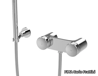 TEXTURE F5605 - Chromed brass shower tap with hand shower _ FIMA Carlo Frattini