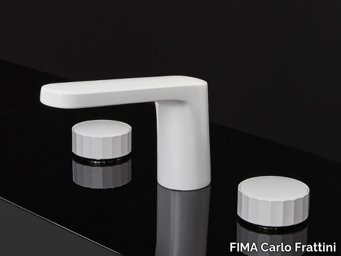 TEXTURE - 3 hole washbasin tap _ FIMA Carlo Frattini