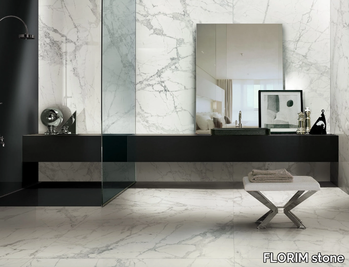 PREXIOUS - Porcelain stoneware wall/floor tiles with marble effect _ FLORIM stone