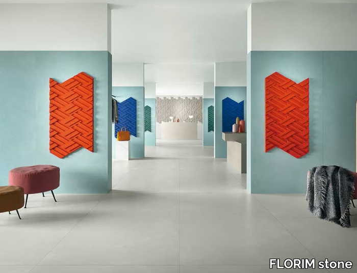 RILIEVI - Porcelain stoneware wall/floor tiles _ FLORIM stone