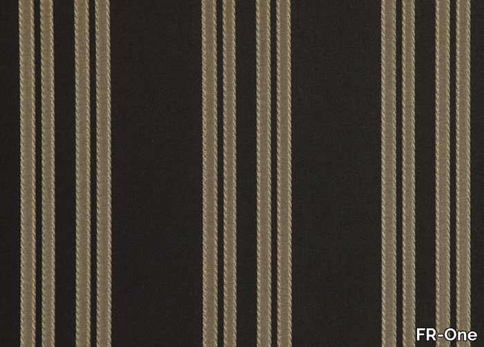 GOSHENITE - Striped jacquard polyester fabric _ FR-One