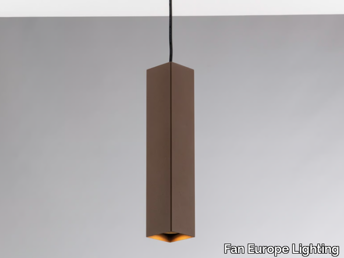 FLUKE SQ/S30Q - Metal pendant lamp _ Fan Europe Lighting