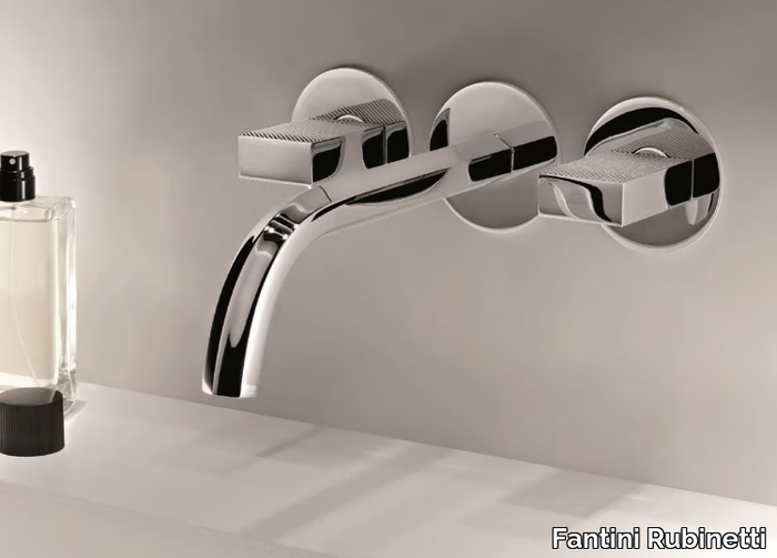 VENEZIA - 3 hole wall-mounted washbasin tap _ Fantini Rubinetti