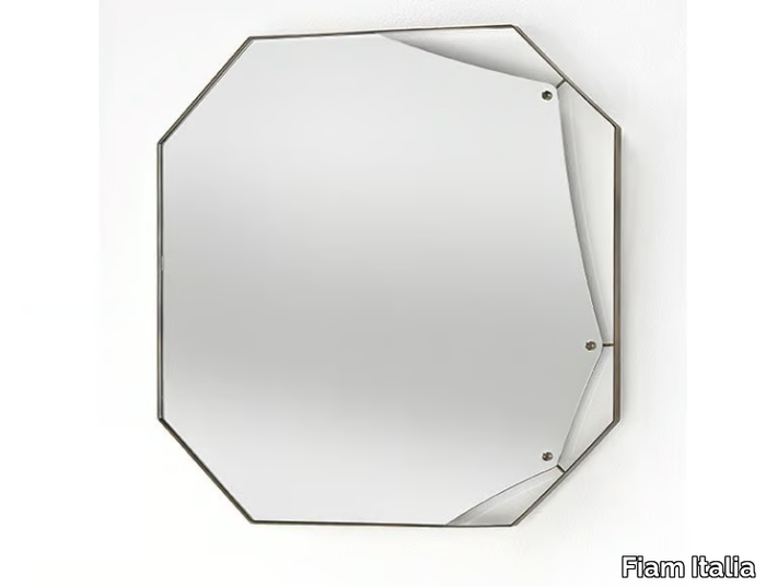 PINCH - Framed glass mirror _ Fiam Italia