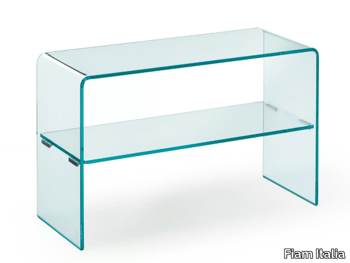 RIALTO SIDE - Glass side table _ Fiam Italia