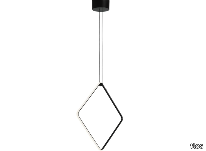 ARRANGEMENTS SQUARE - LED powder coated aluminium pendant lamp _ Flos