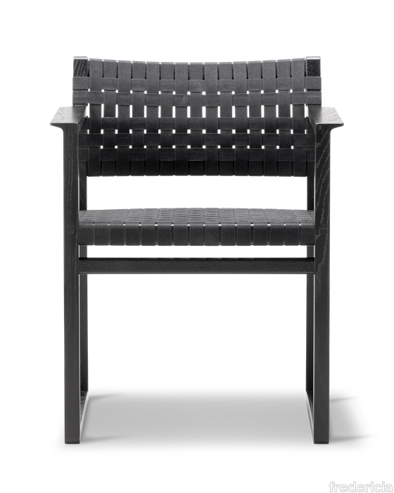 BM62 Armchair Linen Webbing