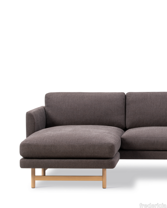 Calmo 3 seater Chaise, 80 cm cushions