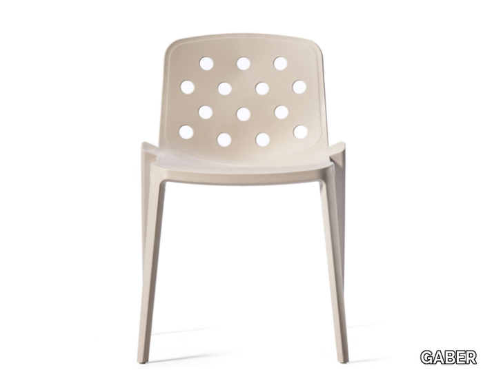 ISIDORA - Stackable technopolymer chair _ GABER