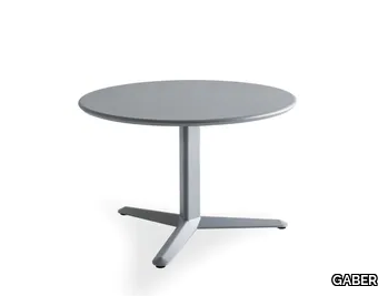 ARKET LOW - Round metal coffee table _ GABER