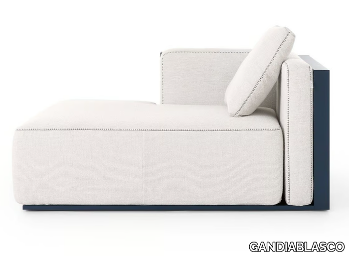 ISLABLANCA 2 - Upholstered garden sofa _ GANDIABLASCO