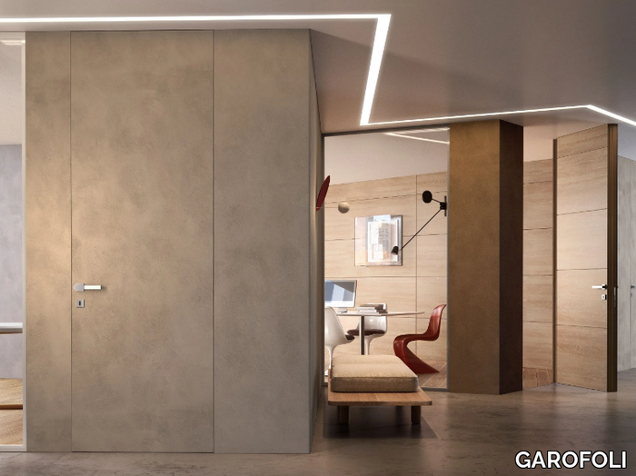 BILATO - Hinged flush-fitting door with concealed hinges _ GAROFOLI