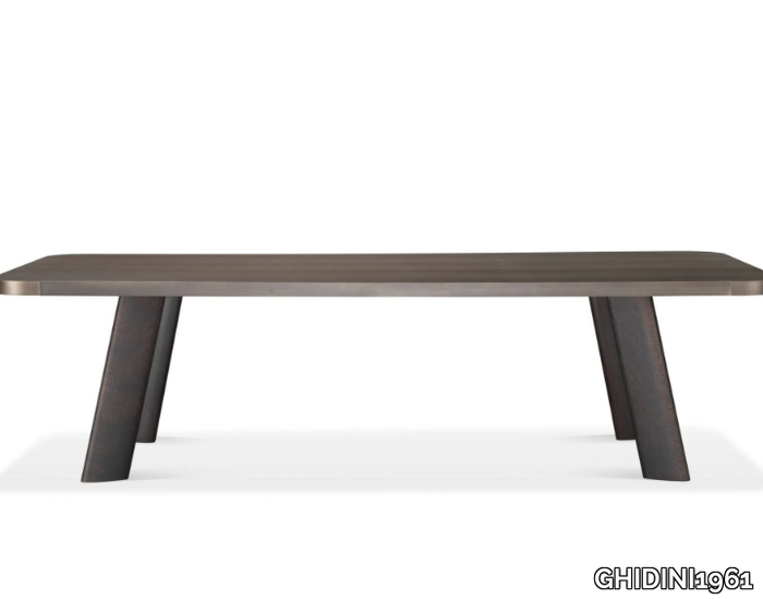 NATIVE - Rectangular wooden table _ GHIDINI1961