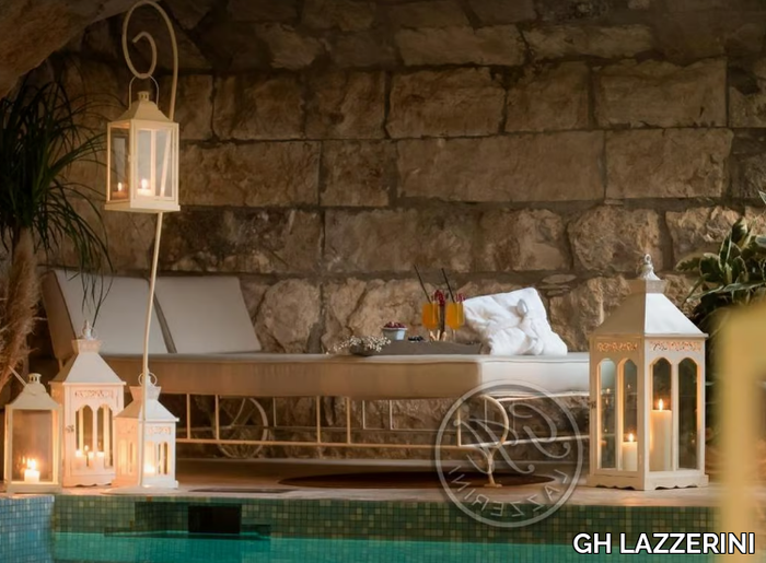 Beach lounger 4 - Wrought iron sun lounger _ GH LAZZERINI