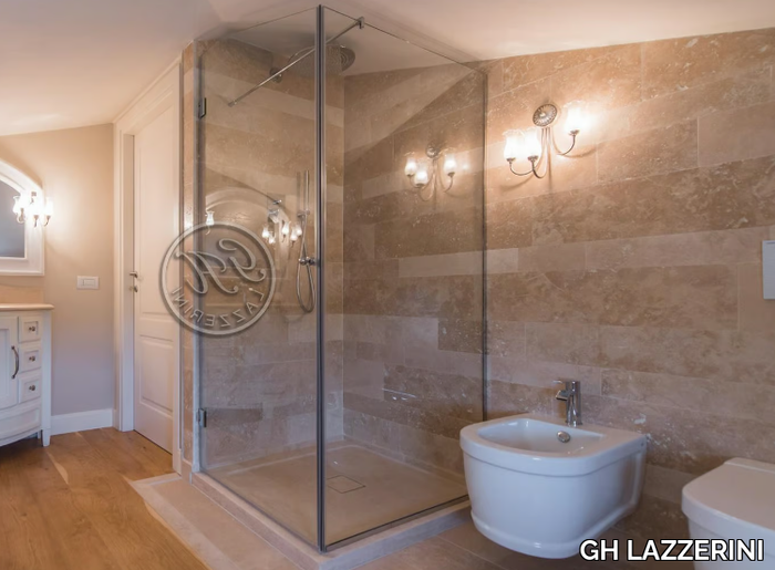 Stone shower 5 - Natural stone wall tiles _ GH LAZZERINI