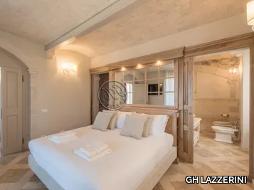 Bed 11 - Solid wood double bed _ GH LAZZERINI
